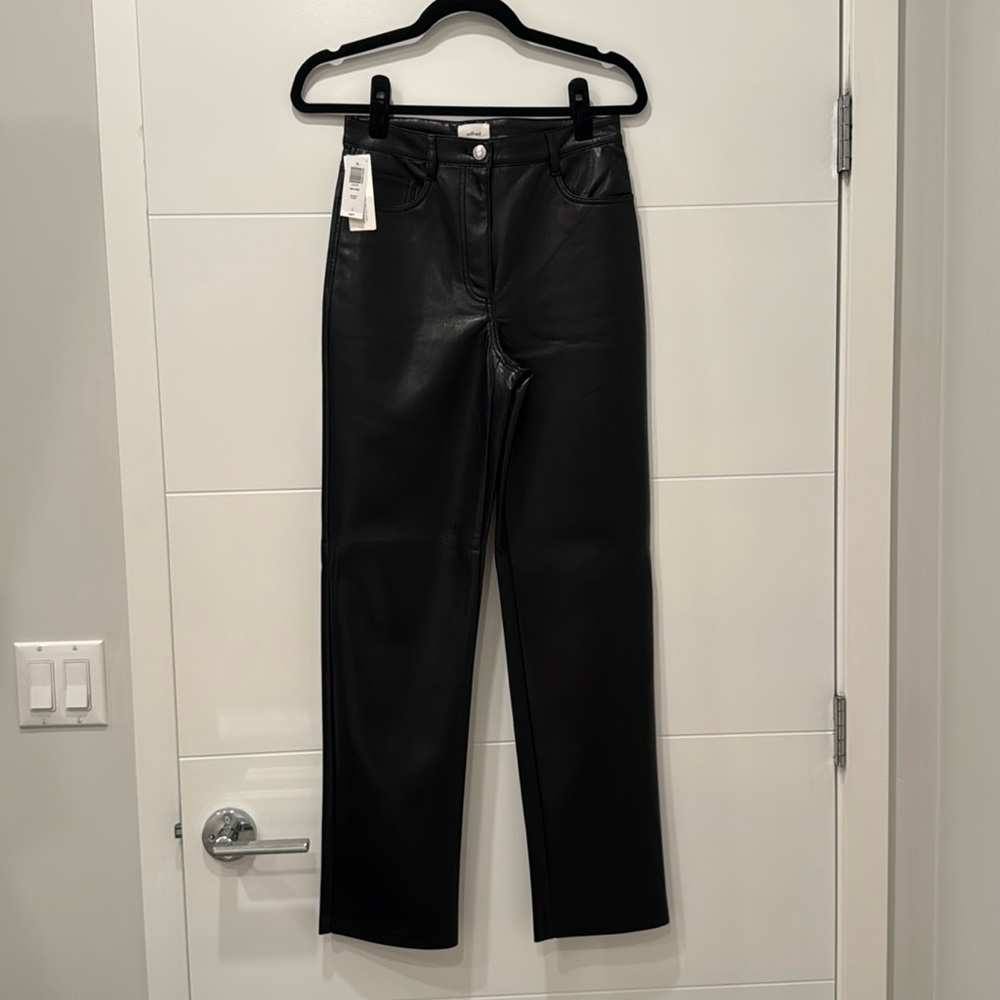 Aritzia / Wilfred Milena Faux Leather Pant